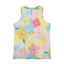 Cargar imagen en el visor de la galería, Camiseta sin mangas con cuello redondo para mujer FK chaleco informal holgado personalizado con patrón foto texto