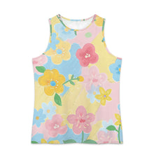 Cargar imagen en el visor de la galería, Camiseta sin mangas con cuello redondo para mujer FK chaleco informal holgado personalizado con patrón foto texto