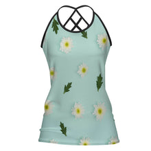 Cargar imagen en el visor de la galería, Camiseta de verano sexy para mujer MWZ192 con aberturas en la espalda personalizado con patrón foto texto