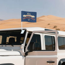 Cargar imagen en el visor de la galería, Bandera para coche personalizado con patrón foto texto