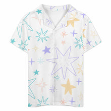 Cargar imagen en el visor de la galería, Conjunto de pijama de manga corta para niños LM131 con texto personalizado con patrón foto texto (impresión de imagen única)