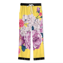 Cargar imagen en el visor de la galería, Conjunto de pijama para hombre, camisa de manga larga + pantalón largo con cordón personalizado con patrón foto texto (impresión de imágenes múltiples)