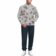 Cargar imagen en el visor de la galería, Conjuntos de sudadera y pantalones deportivos para mujeres y hombres personalizado con patrón foto texto (impresión de imagen única)