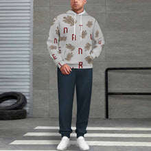 Cargar imagen en el visor de la galería, Conjuntos de sudadera y pantalones deportivos para mujeres y hombres personalizado con patrón foto texto (impresión de imagen única)