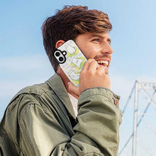 Cargar imagen en el visor de la galería, Funda protectora de piel de TPU para IPhone 16 con función atril Funda plegable para teléfono personalizado con patrón foto texto