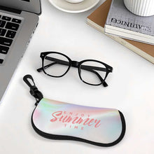 Cargar imagen en el visor de la galería, Estuche horizontal para gafas personalizado con patrón foto texto