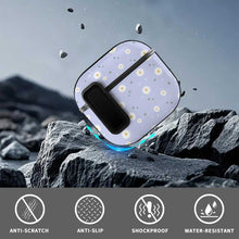 Cargar imagen en el visor de la galería, Estuche para Apple AirPods 4 (Bolsa con Borde Negro) personalizado con patrón foto texto