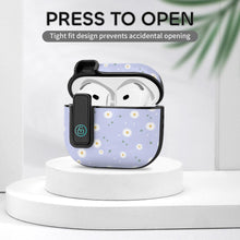 Cargar imagen en el visor de la galería, Estuche para Apple AirPods 4 (Bolsa con Borde Negro) personalizado con patrón foto texto