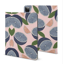 Cargar imagen en el visor de la galería, Funda para iPad versión libro de alta calidad para iPad Pro Air 2021 2020 con ranura para bolígrafo personalizado con patrón foto texto (impresión de imágenes múltiples)