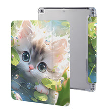 Cargar imagen en el visor de la galería, Funda para tableta iPad Funda con teclado Funda protectora para iPad 10. generación / iPad 2017 2018 Air1 Air2 / iPad Pro / iPad Air3 personalizado con patrón foto texto