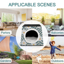 Cargar imagen en el visor de la galería, Cápsula espacial nido para mascotas, suministros para mascotas para perros y gatos personalizado con patrón foto texto (impresión de imágenes múltiples)