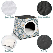Cargar imagen en el visor de la galería, Cápsula espacial nido para mascotas, suministros para mascotas para perros y gatos personalizado con patrón foto texto (impresión de imágenes múltiples)