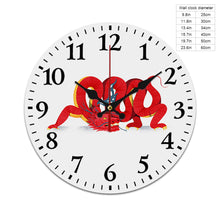 Cargar imagen en el visor de la galería, Reloj de Pared de PVC de Moda GY0903014 Personalizado con Texto Foto o Logo