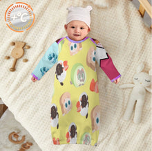 Cargar imagen en el visor de la galería, Saco de dormir de alta calidad LM229 personalizado con patrón foto texto (impresión de imágenes múltiples)