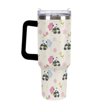 Cargar imagen en el visor de la galería, Vaso de acero inoxidable 304 de gran capacidad de 1137 ml (40 oz) personalizado con patrón foto texto