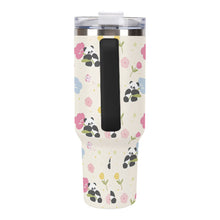 Cargar imagen en el visor de la galería, Vaso de acero inoxidable 304 de gran capacidad de 1137 ml (40 oz) personalizado con patrón foto texto