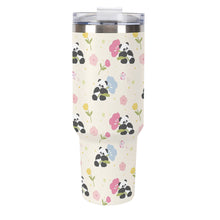 Cargar imagen en el visor de la galería, Vaso de acero inoxidable 304 de gran capacidad de 1137 ml (40 oz) personalizado con patrón foto texto