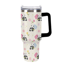 Cargar imagen en el visor de la galería, Vaso de acero inoxidable 304 de gran capacidad de 1137 ml (40 oz) personalizado con patrón foto texto