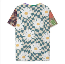 Cargar imagen en el visor de la galería, Camiseta Henley informal de manga corta para hombre OMDT09 con 7 botones personalizado con patrón foto texto (impresión de imágenes múltiples)