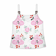 Cargar imagen en el visor de la galería, Top camisola con cuello en V DBX con tirantes y aro de metal para mujer personalizado con patrón foto texto