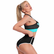 Cargar imagen en el visor de la galería, Top de yoga con sujetador deportivo para mujer XG005KN07 personalizado con patrón foto texto (impresión de imágenes múltiples)