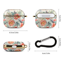 Cargar imagen en el visor de la galería, Funda protectora de auriculares para Apple AirPods 3 personalizada con texto de patrón de foto