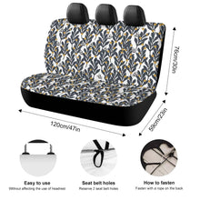 Cargar imagen en el visor de la galería, Funda para asiento trasero de coche personalizado con patrón foto texto