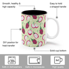 Cargar imagen en el visor de la galería, JJ0504001 Mug de Colores Cerámico con Impresión de Diseño Personalizado con Tu Texto o Foto
