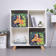 Cargar imagen en el visor de la galería, Caja de almacenaje plegable con diseno personalizado personalizada de tus textos o fotos