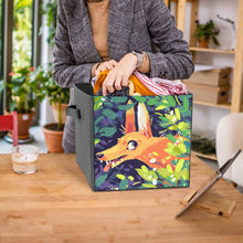 Cargar imagen en el visor de la galería, Caja de almacenaje plegable con diseno personalizado personalizada de tus textos o fotos