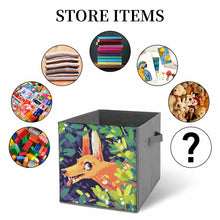 Cargar imagen en el visor de la galería, Caja de almacenaje plegable con diseno personalizado personalizada de tus textos o fotos