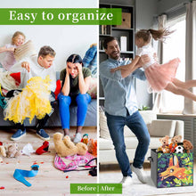 Cargar imagen en el visor de la galería, Caja de almacenaje plegable con diseno personalizado personalizada de tus textos o fotos