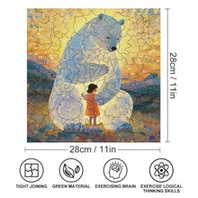 Cargar imagen en el visor de la galería, Puzzles / Rompecabezas cuadrado irregular personalizado con Impresión Completa de Una Imagen con Foto Logo Patrón Texto