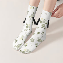 Cargar imagen en el visor de la galería, Bonitos calcetines de mano para mujer y hombre personalizado con patrón foto texto