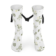 Cargar imagen en el visor de la galería, Bonitos calcetines de mano para mujer y hombre personalizado con patrón foto texto