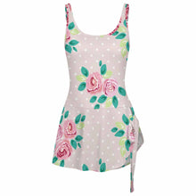 Cargar imagen en el visor de la galería, Falda de tirantes para mujer LM466 personalizado con patrón foto texto