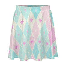 Cargar imagen en el visor de la galería, Falda de Patinaje Artístico para Mujer LM233 personalizado con patrón foto texto (impresión de imagen única)