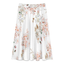 Cargar imagen en el visor de la galería, Falda midi plisada para mujer B17Q personalizado con patrón foto texto