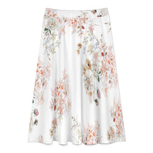 Cargar imagen en el visor de la galería, Falda midi plisada para mujer B17Q personalizado con patrón foto texto
