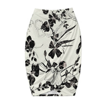 Cargar imagen en el visor de la galería, Falda sexy de media longitud para mujer Falda cruzada elástica de cintura alta NQ personalizado con patrón foto texto (impresión de imagen única)