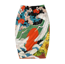 Cargar imagen en el visor de la galería, Falda cruzada de mujer falda de verano hasta la rodilla NQ personalizado con patrón foto texto (impresión de imágenes múltiples)