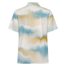 Cargar imagen en el visor de la galería, Camisa de manga corta con cremallera para hombre LM816 personalizado con patrón foto texto (impresión de imagen única)