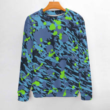 Cargar imagen en el visor de la galería, Sweaters de cuello redacción de hombres MY09 personalizado con patrón foto texto