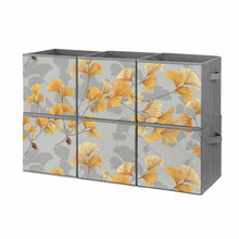 Cargar imagen en el visor de la galería, 6 cajas de almacenamiento plegables personalizado con patrón foto texto