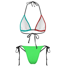 Cargar imagen en el visor de la galería, Traje de baño triangular sexy para mujer SDS0313 personalizado con patrón foto texto (impresión de imágenes múltiples)