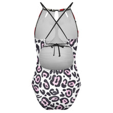 Cargar imagen en el visor de la galería, Traje de baño de una pieza para mujer SDS2004 personalizado con patrón foto texto (impresión de imágenes múltiples)