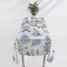 Cargar imagen en el visor de la galería, Mantel de lino con estampado de múltiples especificaciones personalizado con patrón foto texto