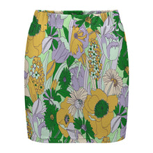 Cargar imagen en el visor de la galería, Minifalda de Mujer LM243 personalizado con patrón foto texto (impresión de imagen única)