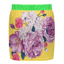 Cargar imagen en el visor de la galería, Minifalda de Mujer LM243 personalizado con patrón foto texto (impresión de imágenes múltiples)