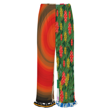 Cargar imagen en el visor de la galería, Pantalones de pijama con volantes para mujer NSHYBSK personalizados con patrón foto texto (impresión de imágenes múltiples)